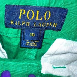 Boys polo shorts size 10